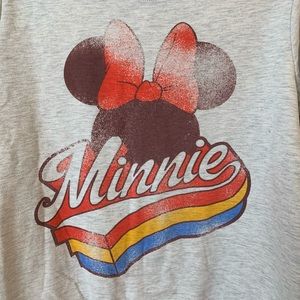 EUC Disney vintage-look Minnie sweatshirt